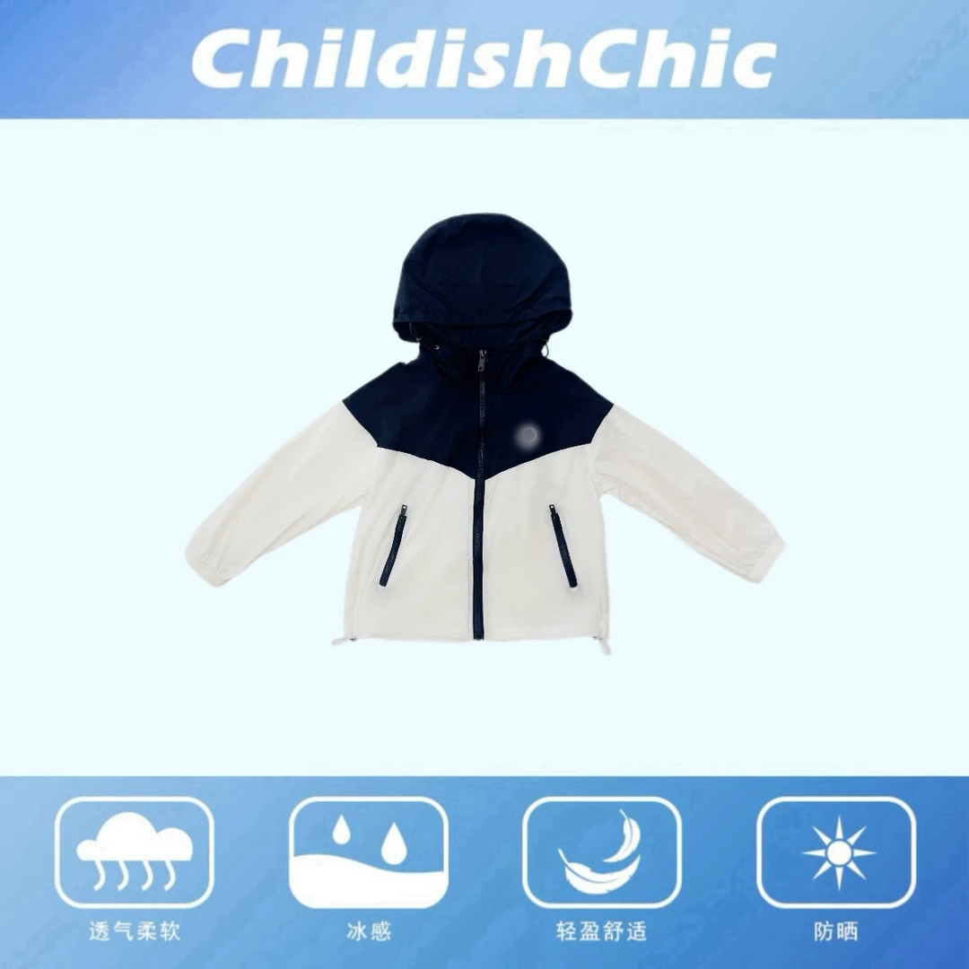 【ChildishChic高定童装】夏季新款童装高定潮童轻奢防紫外线防晒衣