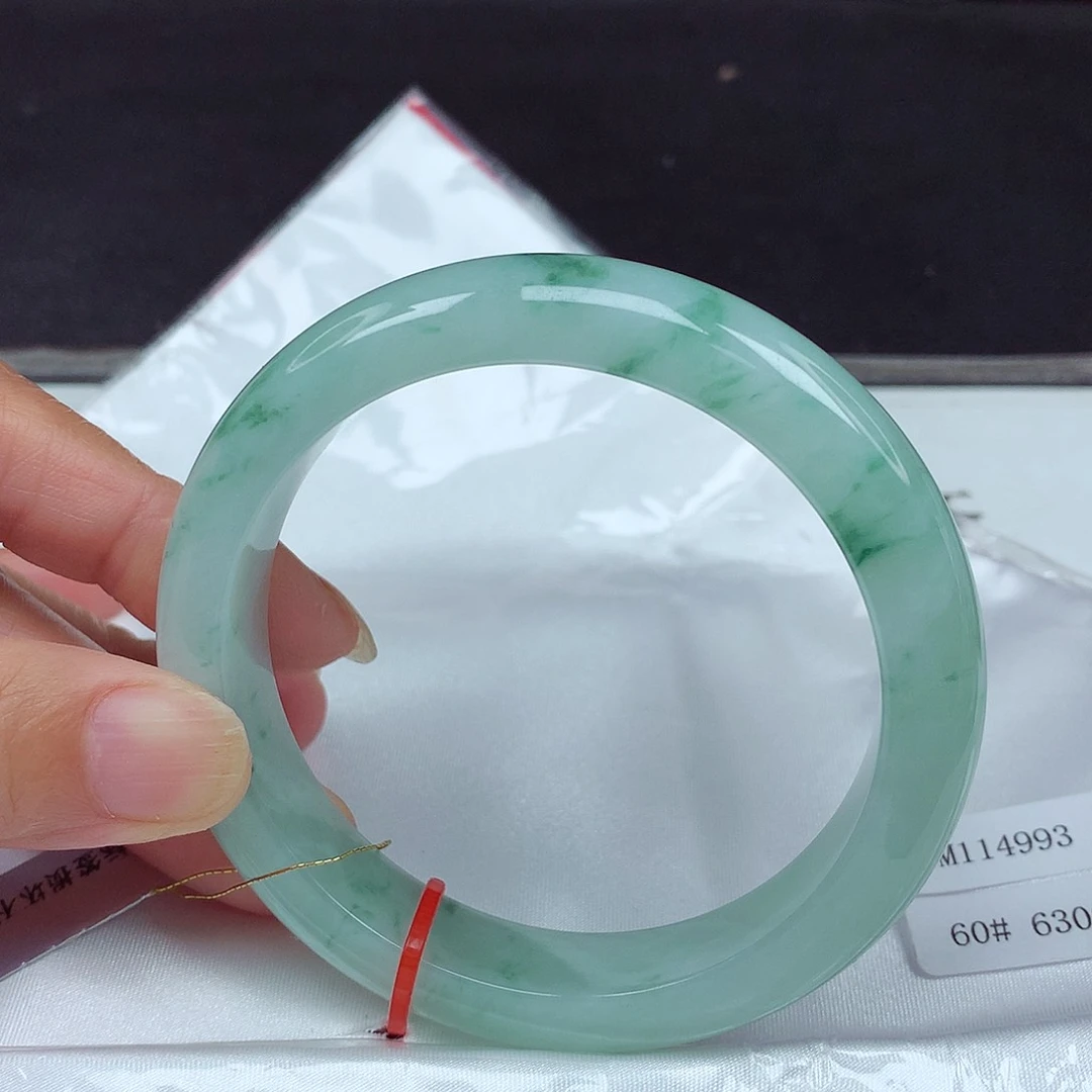 未镶嵌手镯翡翠60圈4993