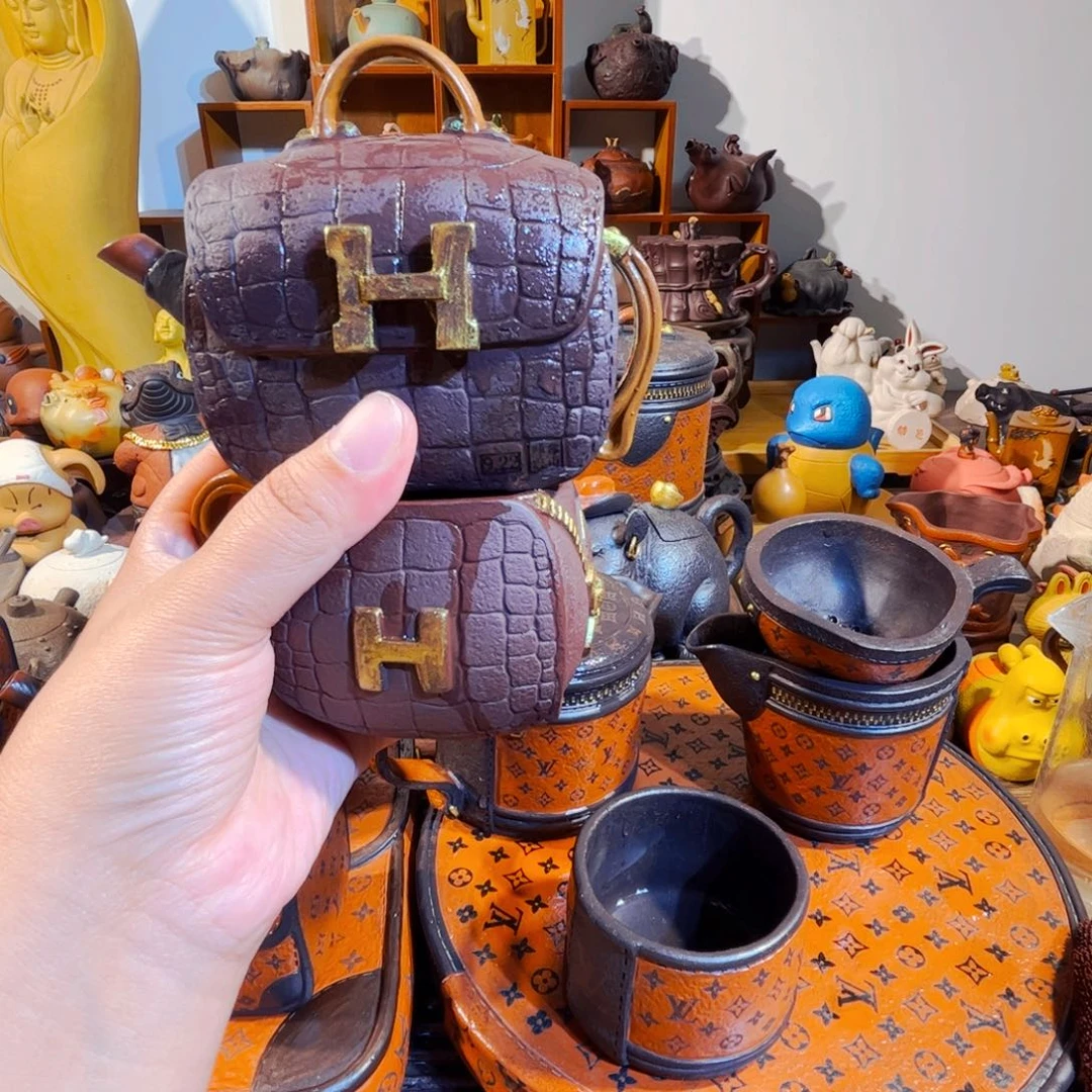 茶叶盒紫砂纯手工制作过程就是