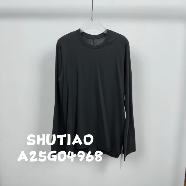 【SHUTIAO】2025夏季：新款小众设计款T恤A25G04968