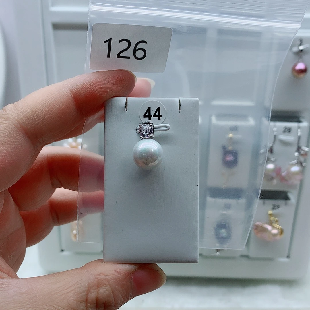 淡水珍珠吊坠(不含链)合金