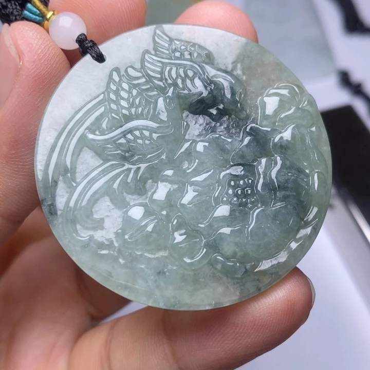 颈饰未镶嵌翡翠翡翠