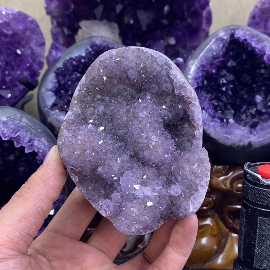 未镶嵌珠宝半成品紫晶964
