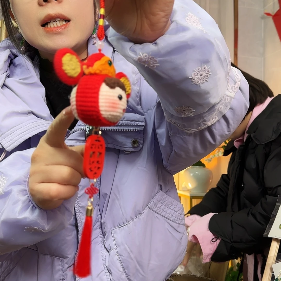 纯手工钩织钩织挂件