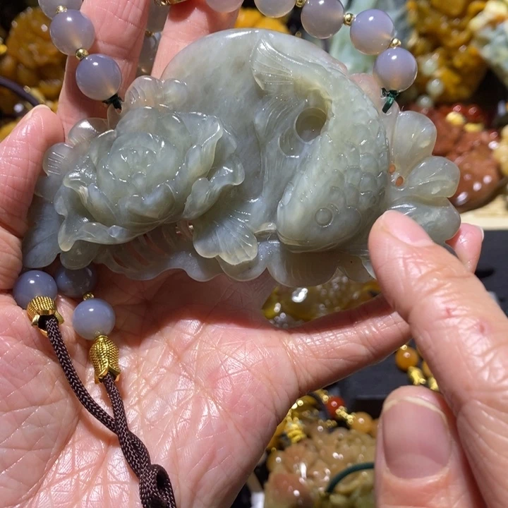 岫玉岫玉吊坠未镶嵌