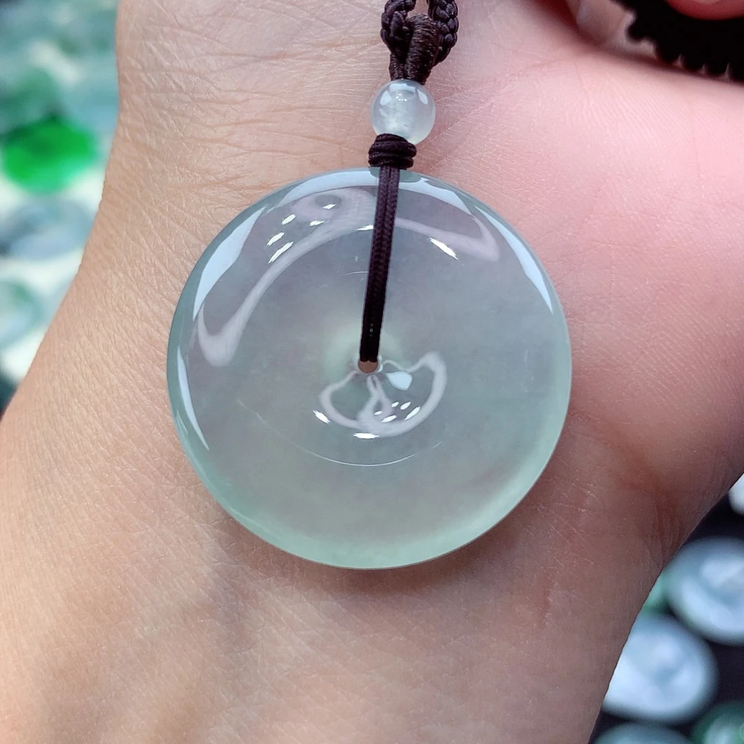 颈饰未镶嵌翡翠编号58尺寸27.5-5.6