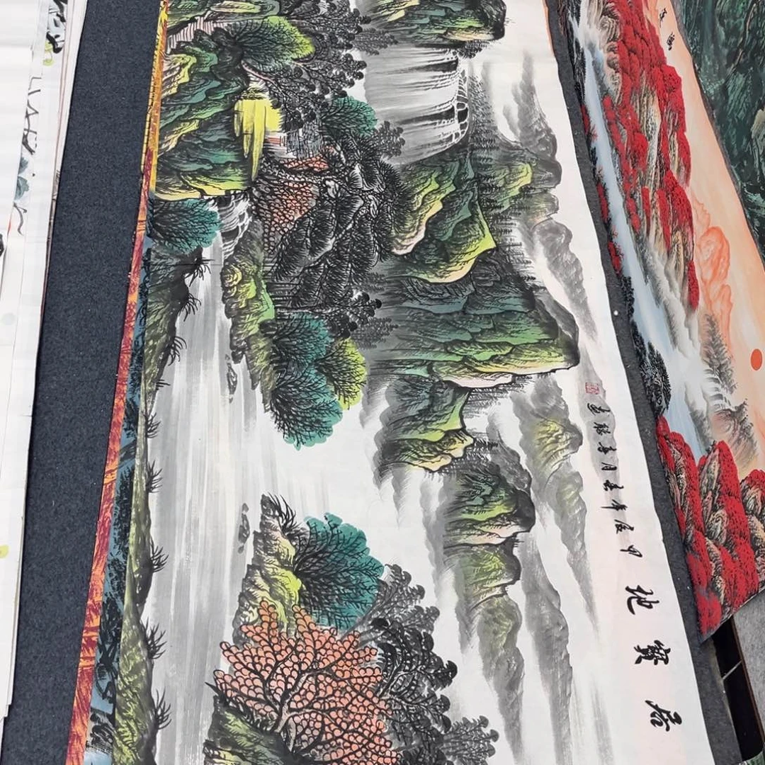 国画明月的直播间10