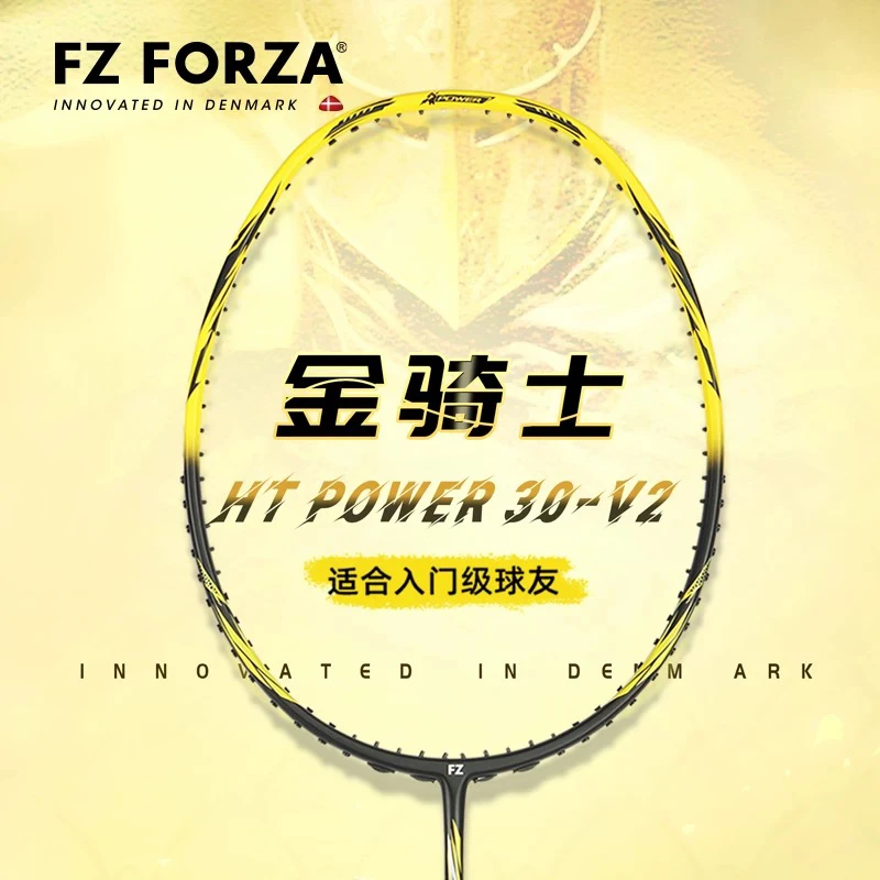 羽毛球拍进攻型全碳素FZ_HT Power 30-V2 金骑士