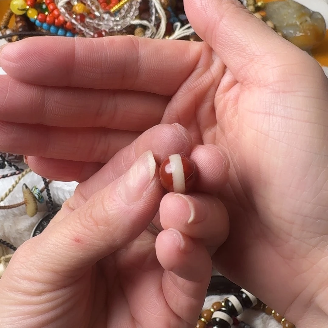 随***）玛瑙/玉髓未镶嵌锁骨链