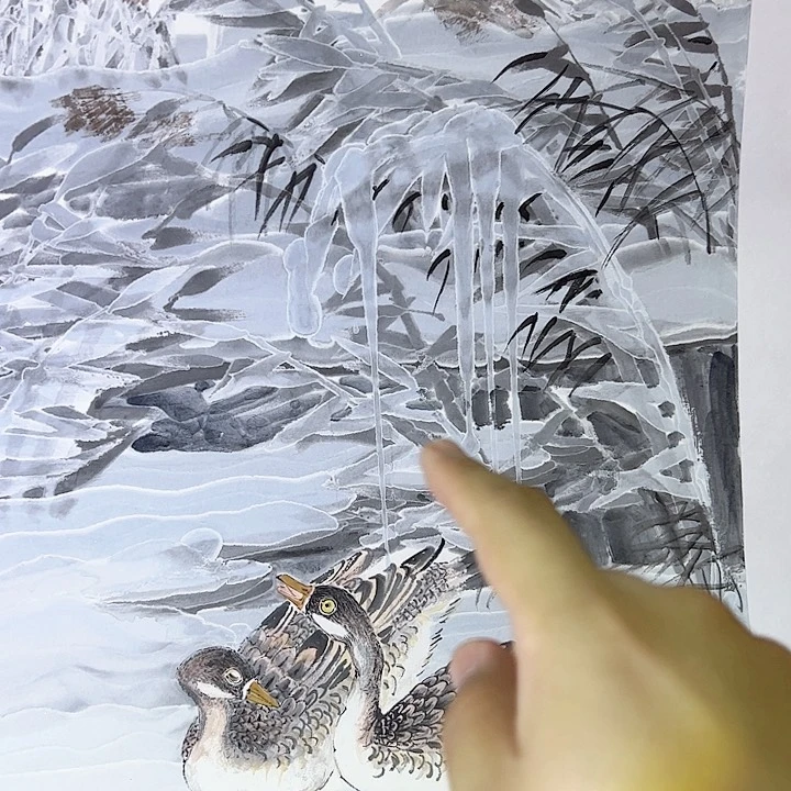国画高岚芝老师书画作品