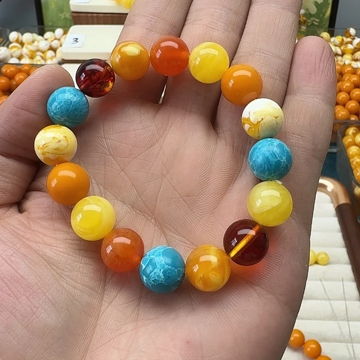 和***蜂非金属多色手串一条搭配一套