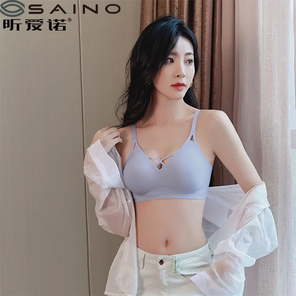 昕爱诺性感提拉微塑聚拢亲肤舒适百搭美背文胸无钢圈2301#