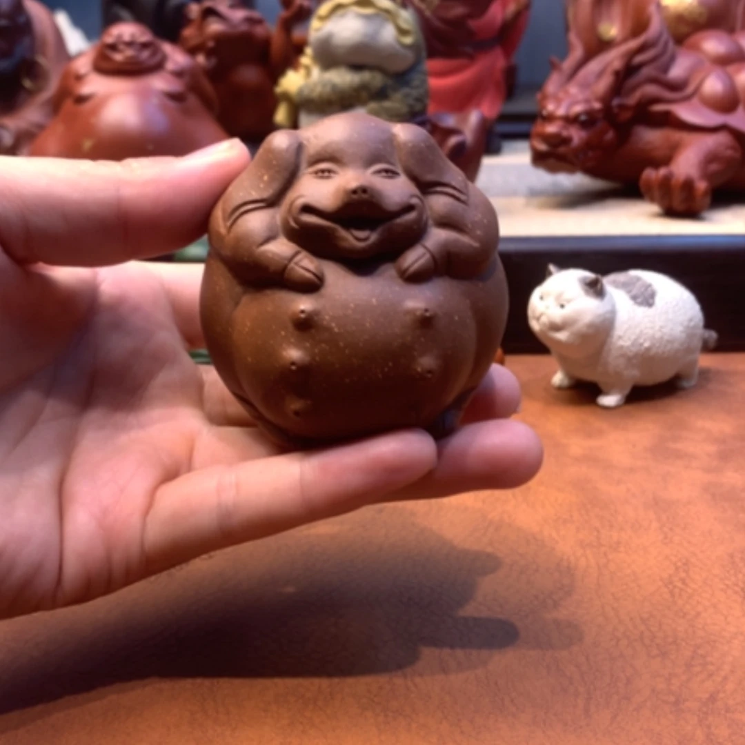 【闪购商品】紫砂茶宠紫砂壶手工艺制作