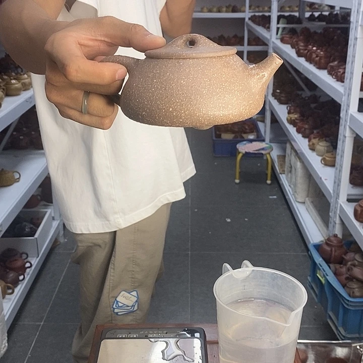 茶壶紫砂微瑕青降8目景舟
