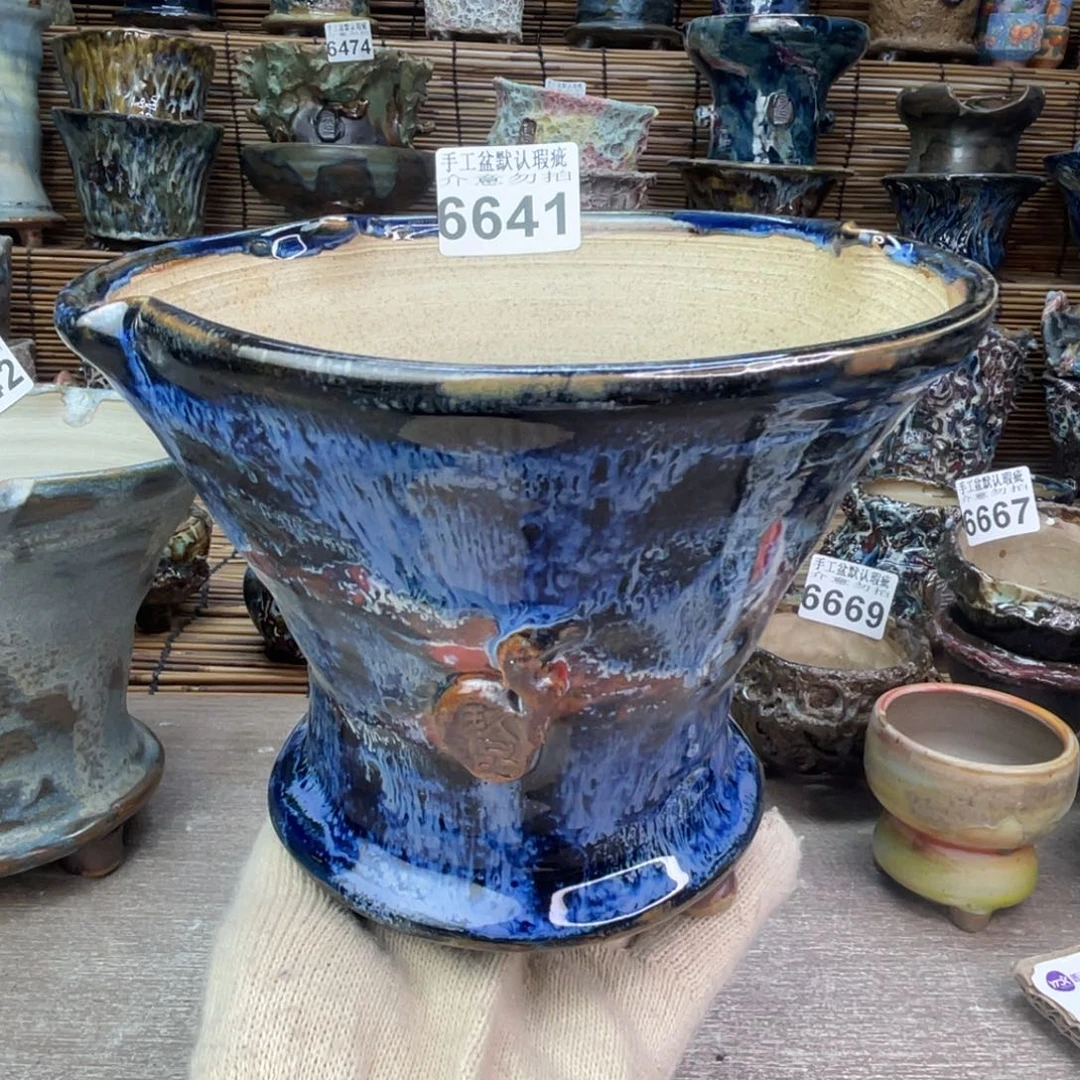 阿***新手工花盆默认瑕疵完美者勿拍