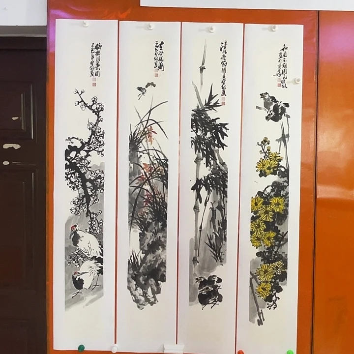 国画张圣敏先生纯手绘作品