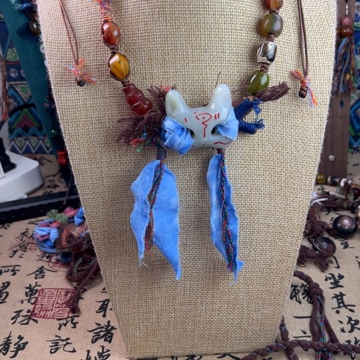 玛瑙/玉髓未镶嵌颈饰