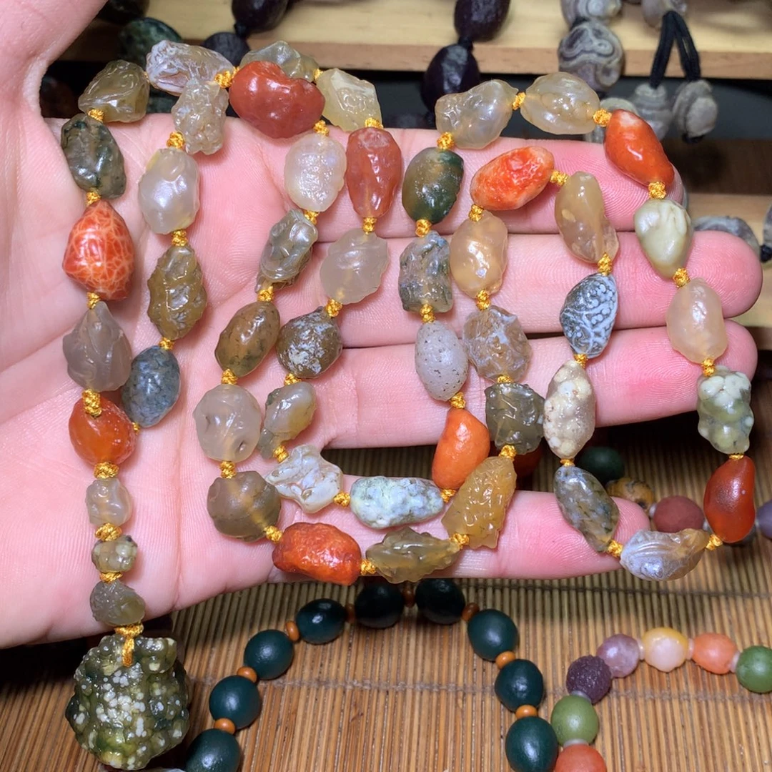 玛瑙/玉髓未镶嵌阿拉善戈壁玛瑙