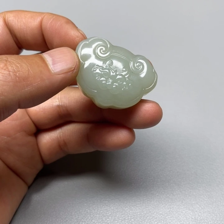 吊坠(不含链)未镶嵌和田玉御****青