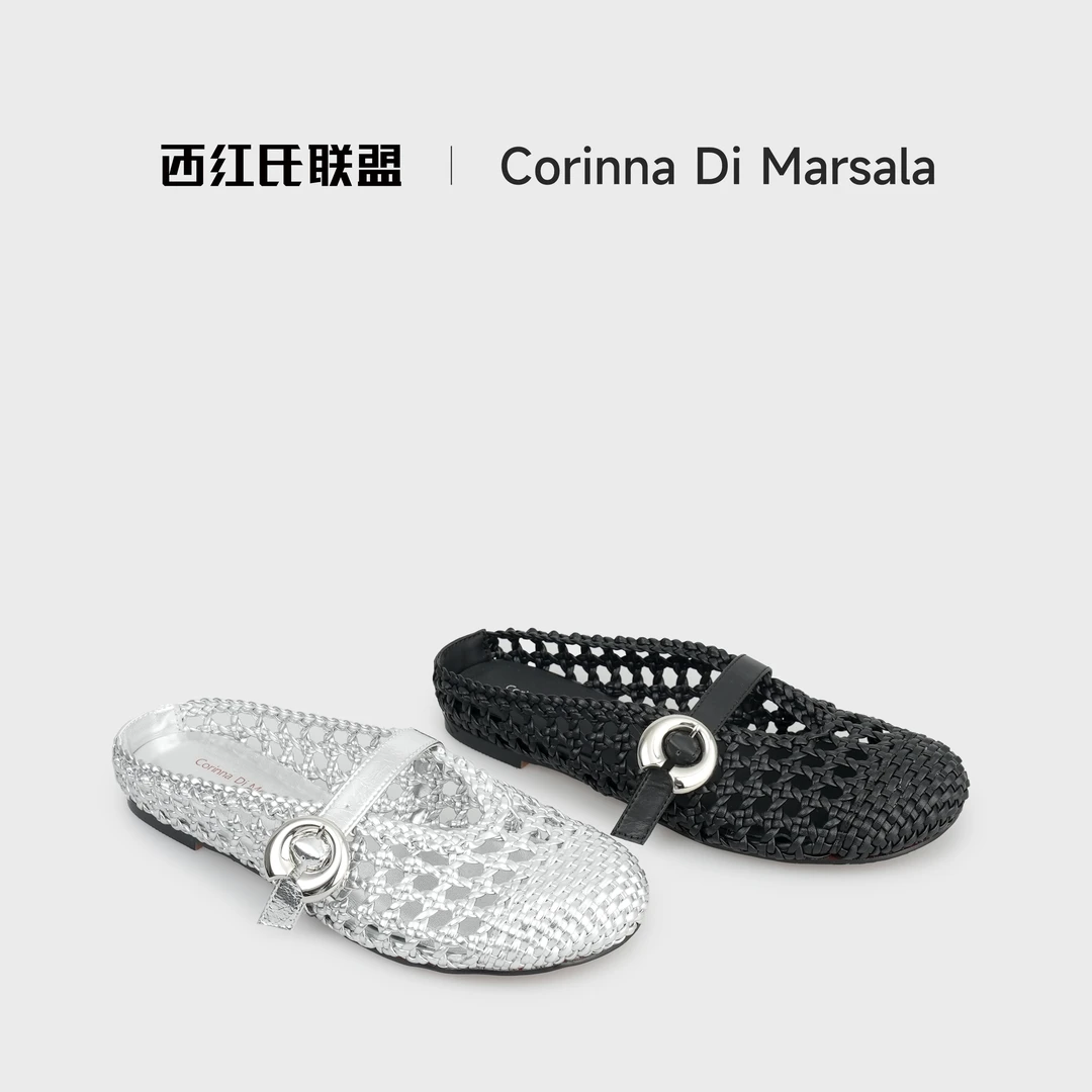 【西红氏联盟】春夏透气时尚时装凉鞋跟高1cm半码拍大X2526AL6002-3