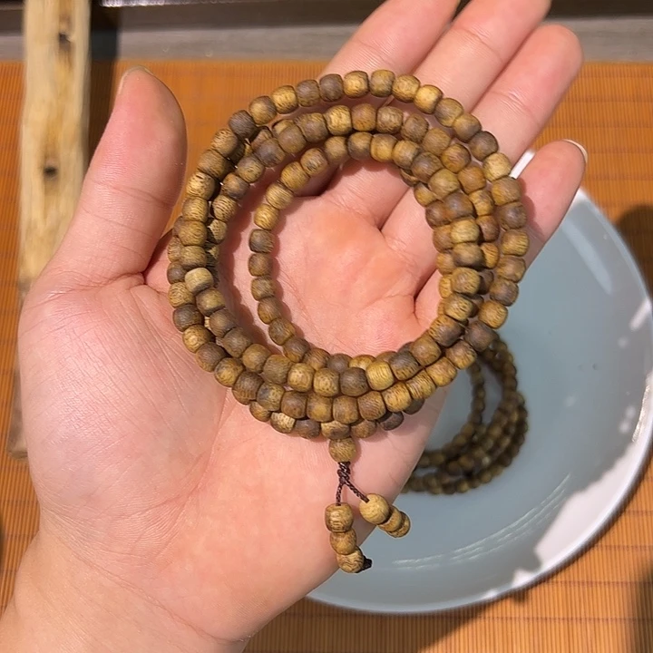 手串沉香06mm多圈黄棋多样性发一条