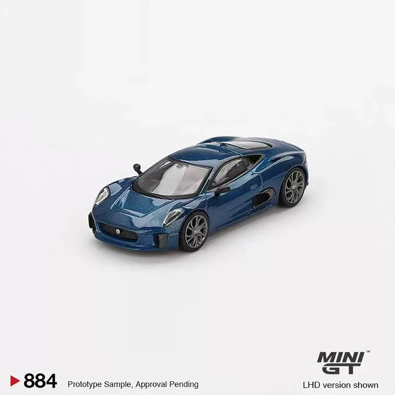 MINIGT 1:64 捷豹 Jaguar C-X75 概念跑车仿真 合金汽车模型 #884