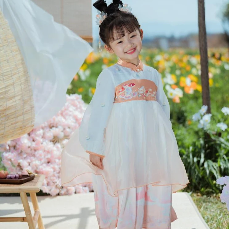 西子问汉服【韶橙】100-130（不可选码）