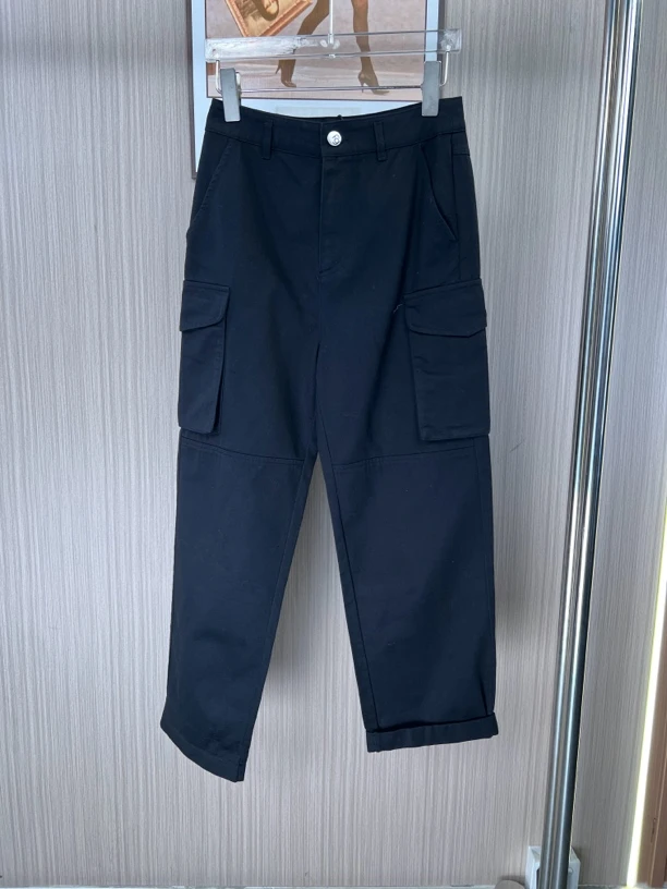 6221欧货品牌撤柜fg女装春夏新款时尚气质百搭锥形工装裤