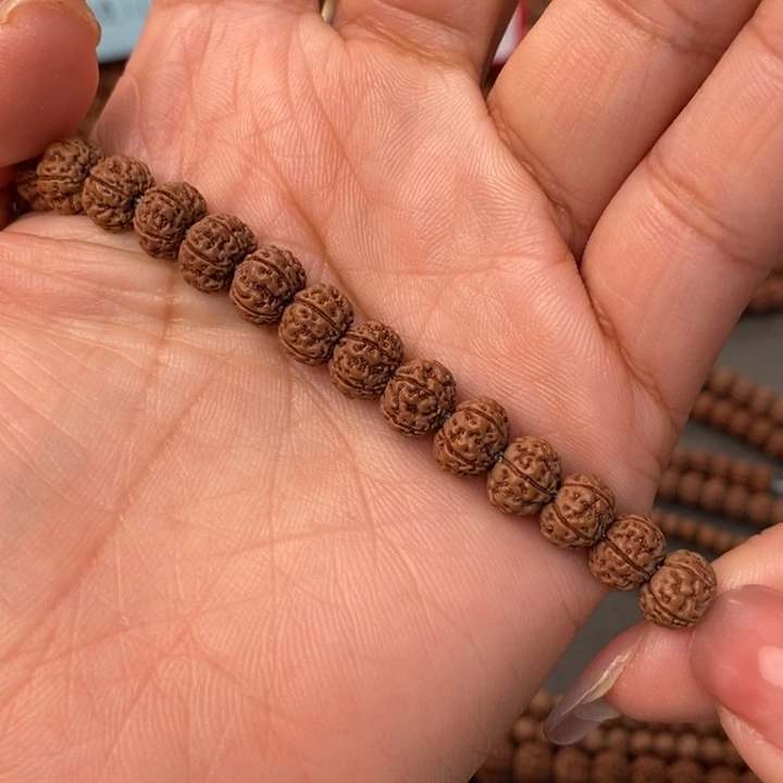 阿***村金刚菩提吊坠凹底240