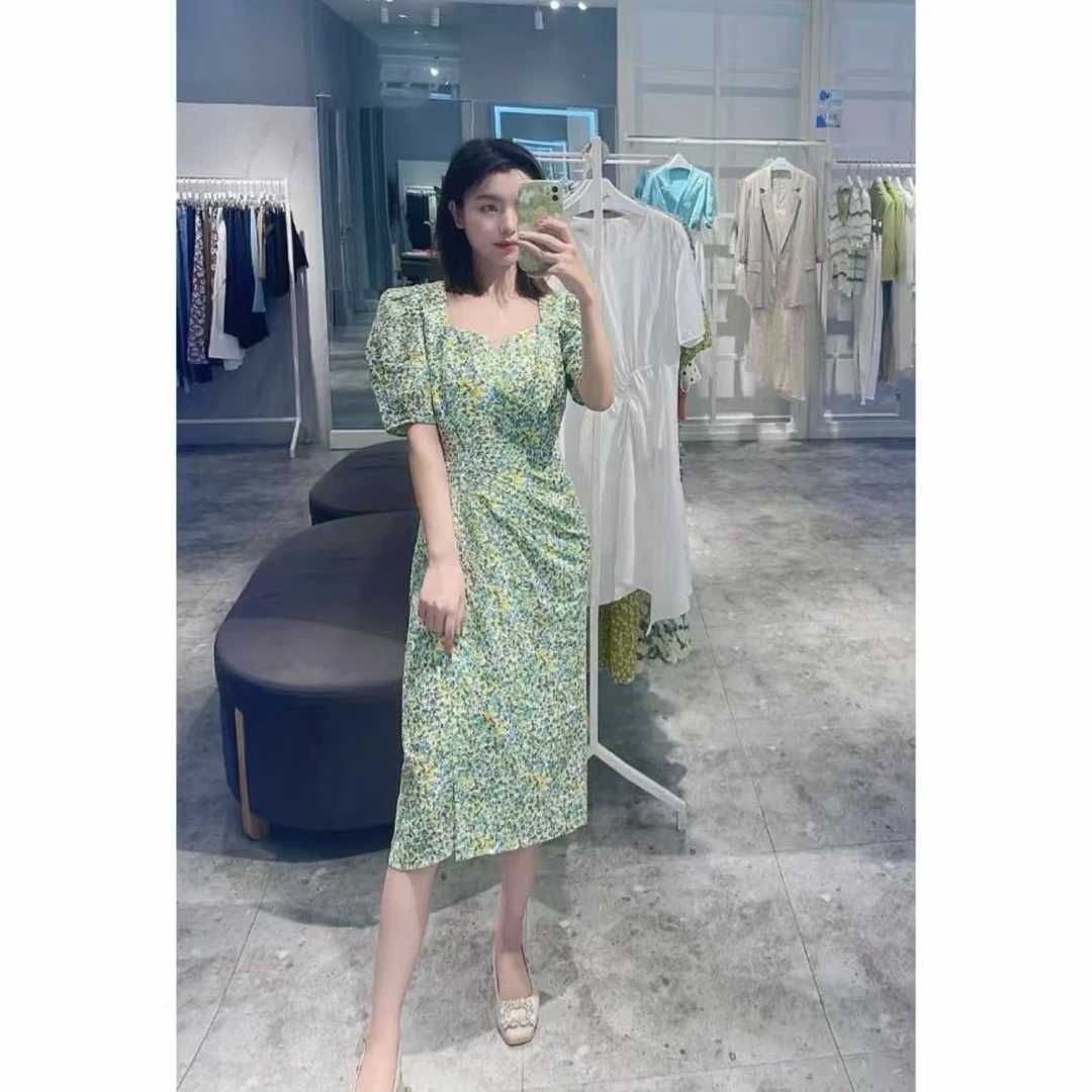 【卡夫T妮】NN512-时尚女装设计感连衣裙法式