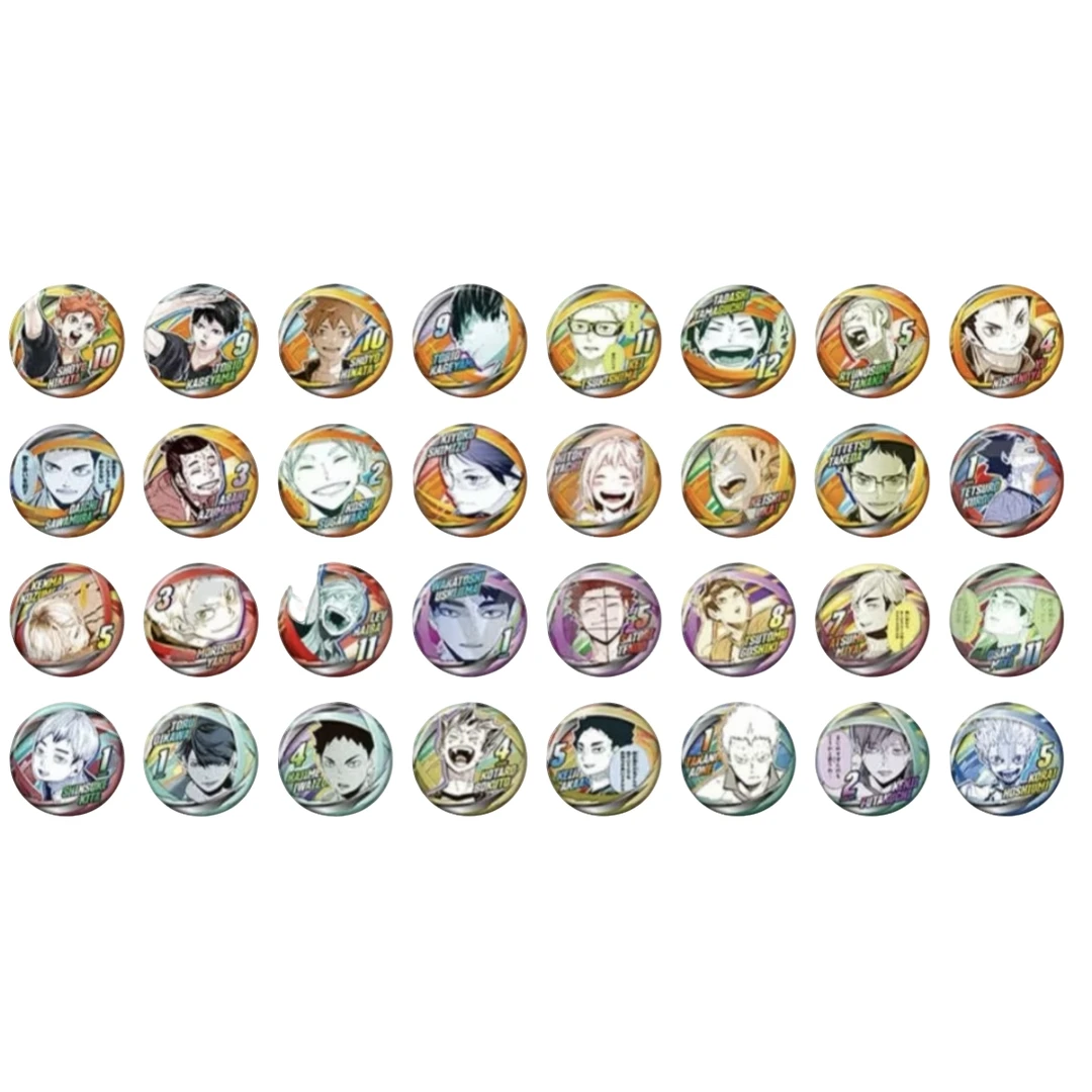 【麻瓜】日谷排球少年 粉丝节原画徽章吧唧盲盒（默认代拆）