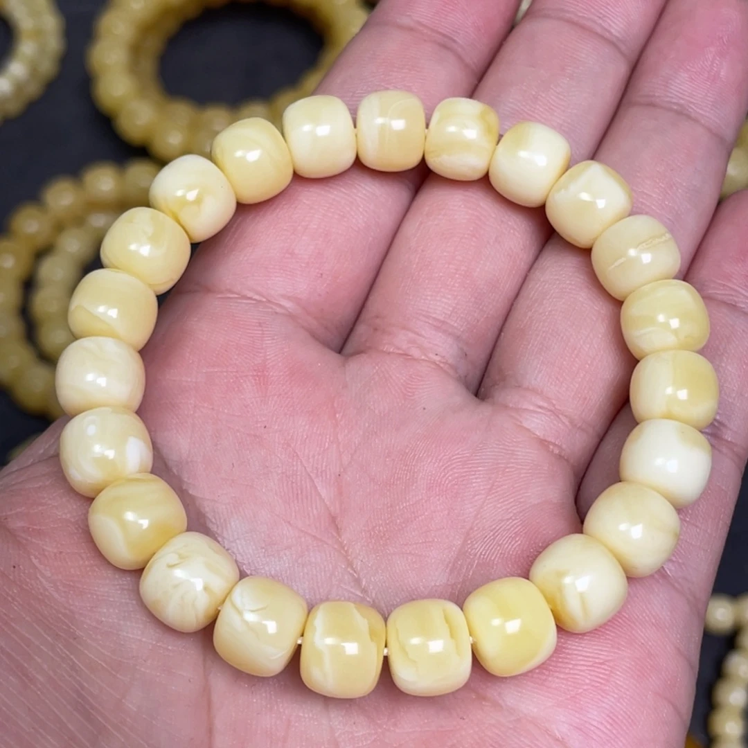 蜜蜡未镶嵌裸石蜜蜡手串10mm