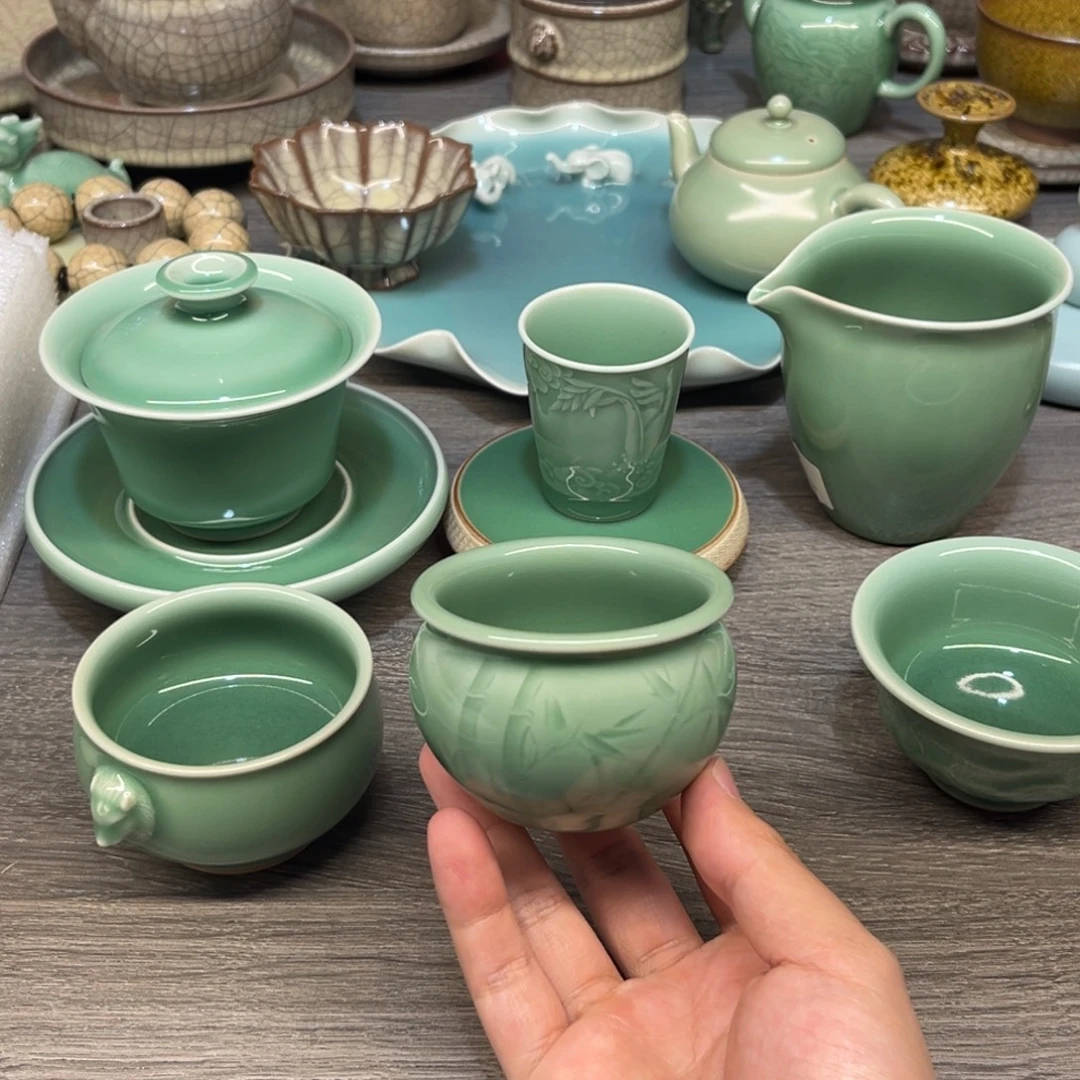 周连福 梅子青 竹子缸