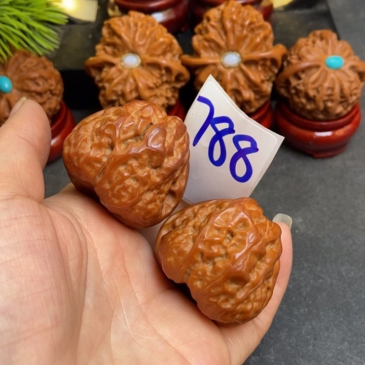 文玩核桃把件38蛤蟆788