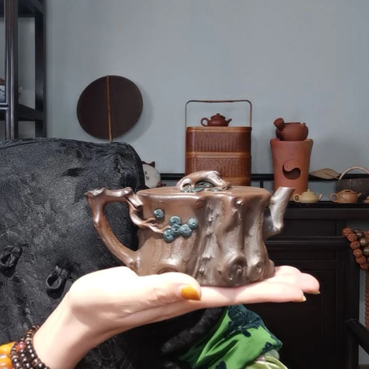 【闪购商品】紫砂茶壶泽*松桩全手工