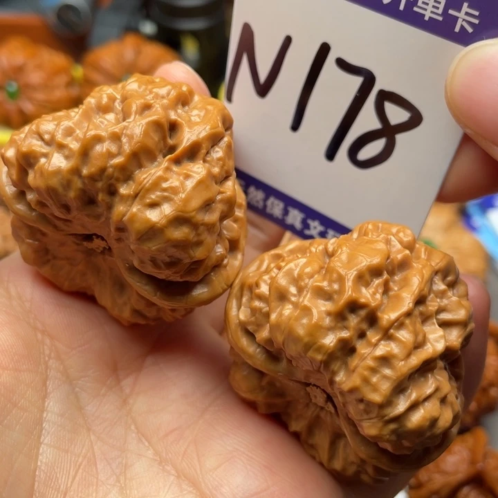 文玩核桃把件蛙蛙43尺