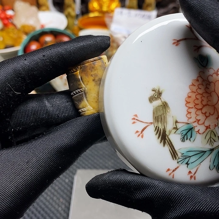 瓷片瓷器瓷片 摆件1个