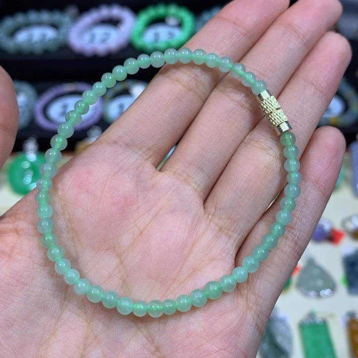 翡翠未镶嵌手链翡翠4