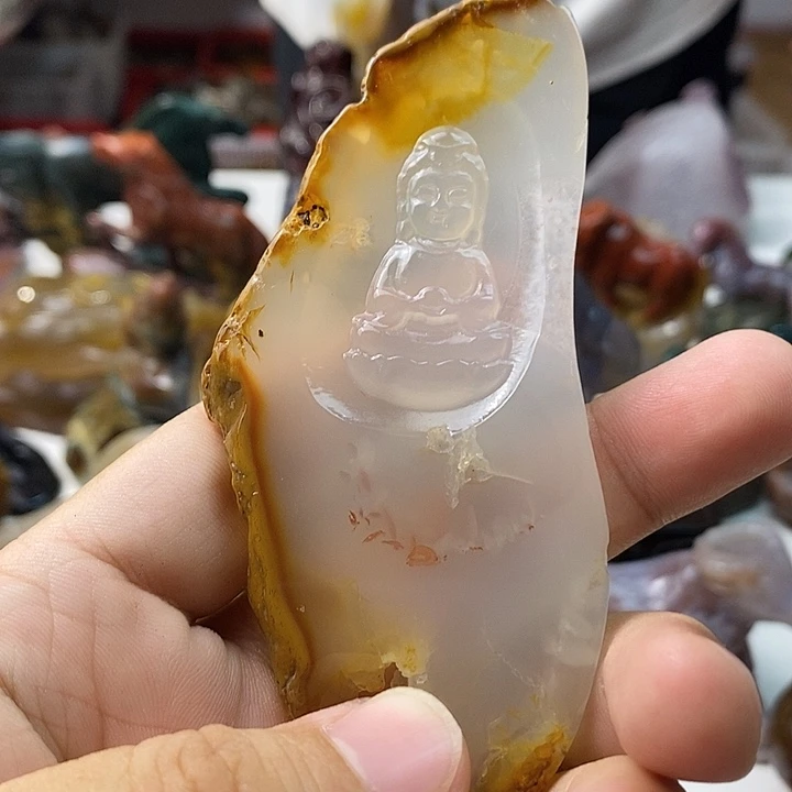 未镶嵌颈饰玛瑙/玉髓
