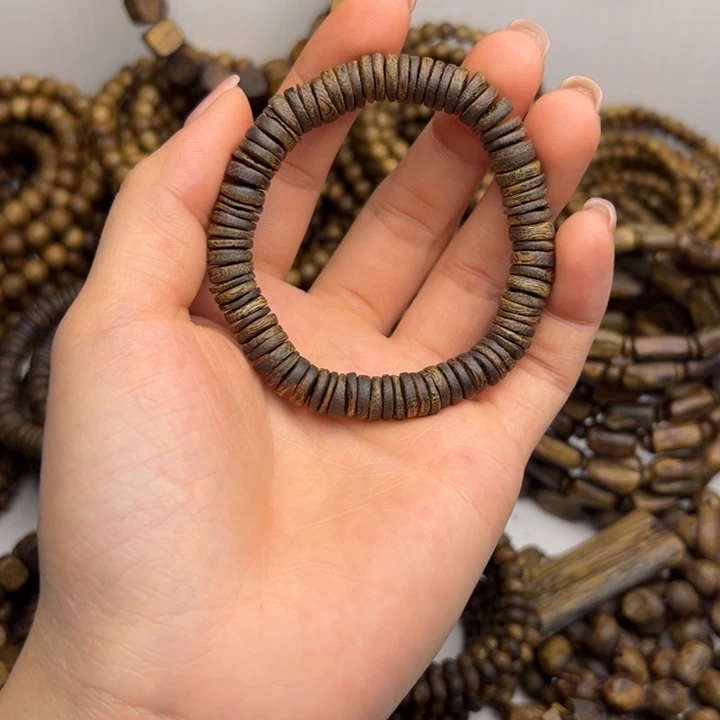 好***姐沉香沉香碎屑种植奇楠沉水浮 卡08，8克