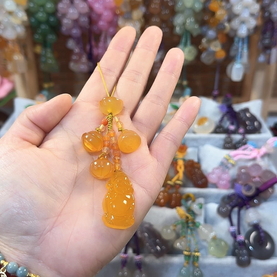 玛瑙/玉髓挂件未镶嵌