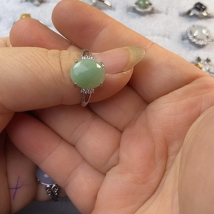 未镶嵌戒指翡翠观*缅甸