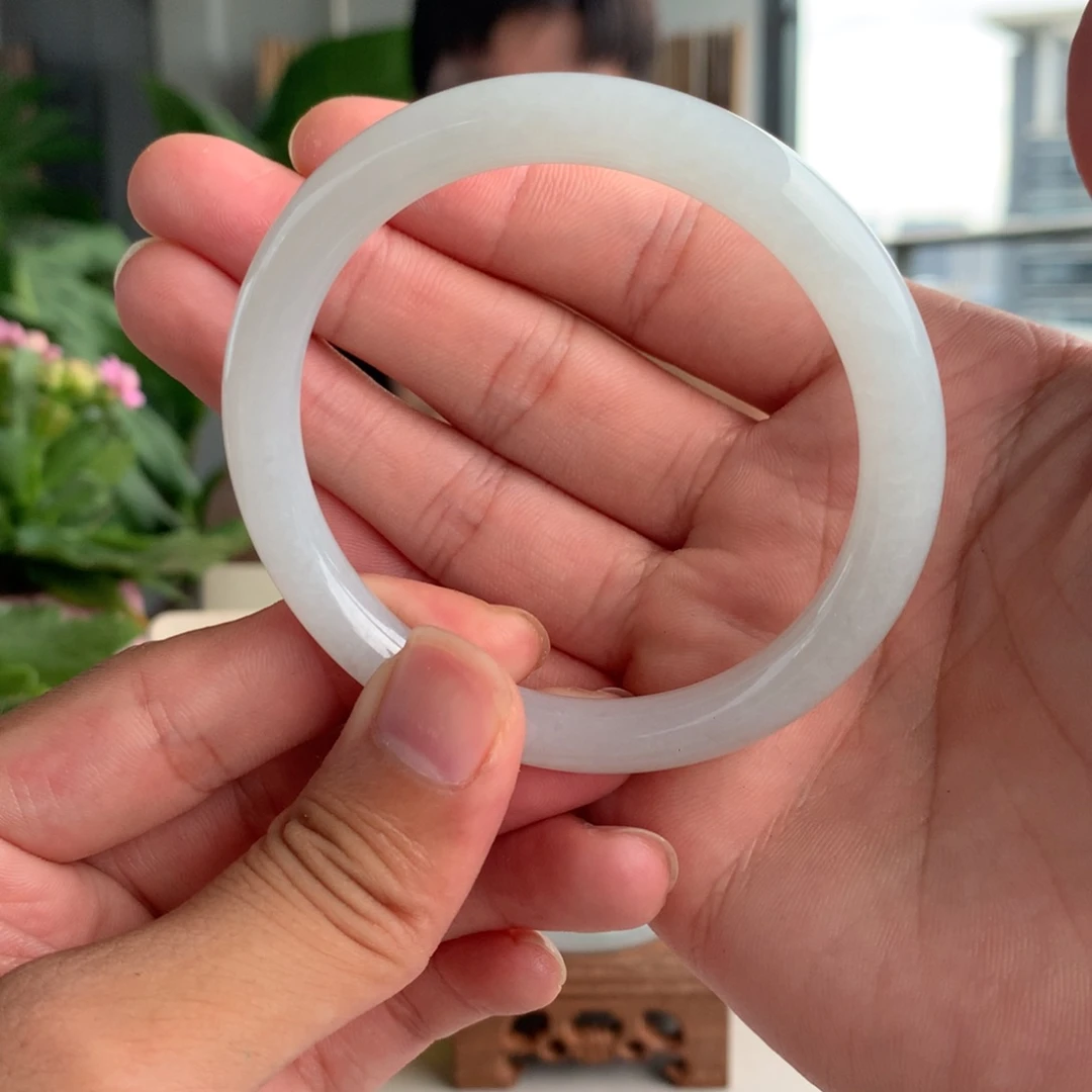 我***爱翡翠手镯未镶嵌41号58.6