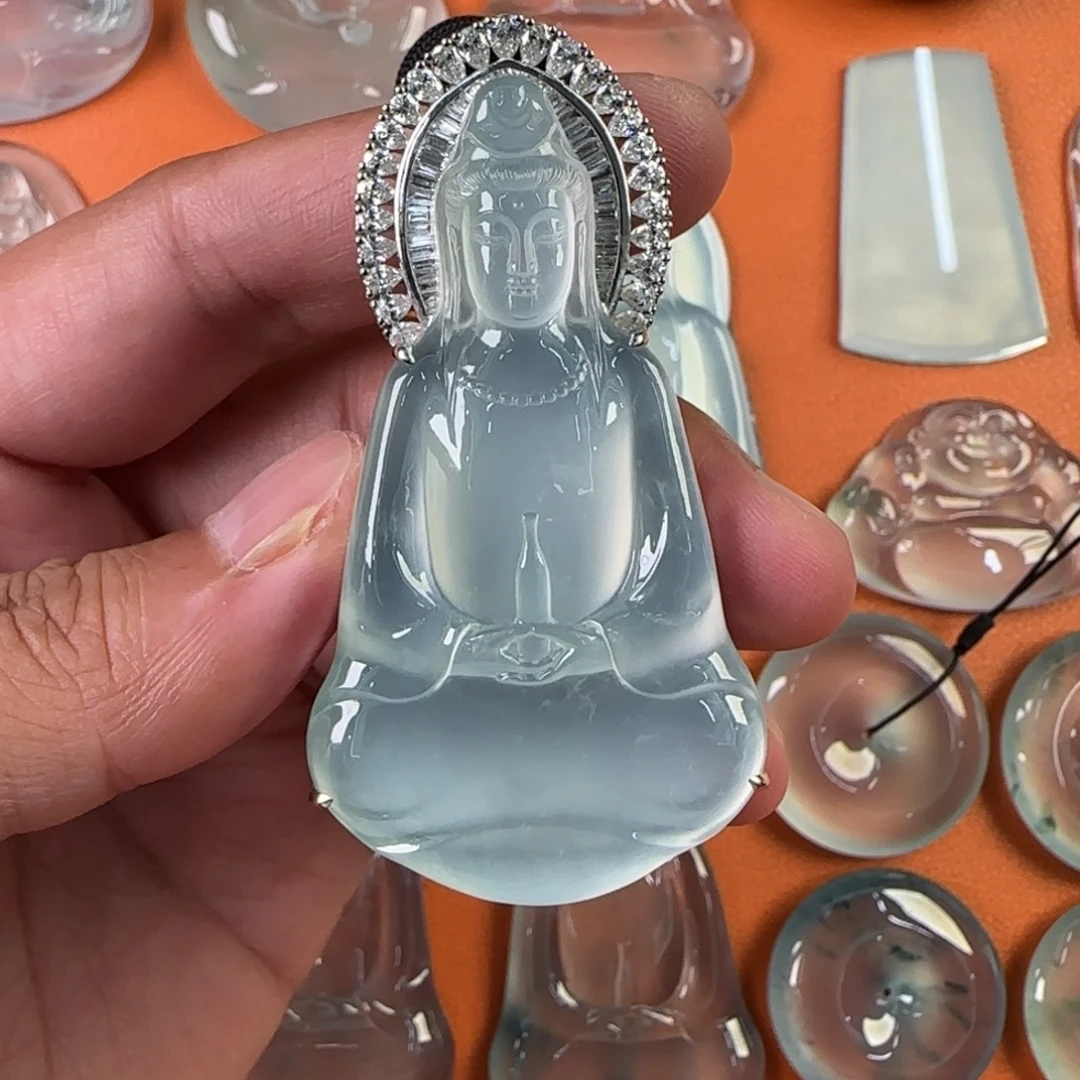 定制翡翠未镶嵌天然
