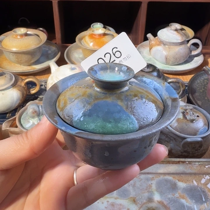 陶荣纯柴烧全手工微瑕026