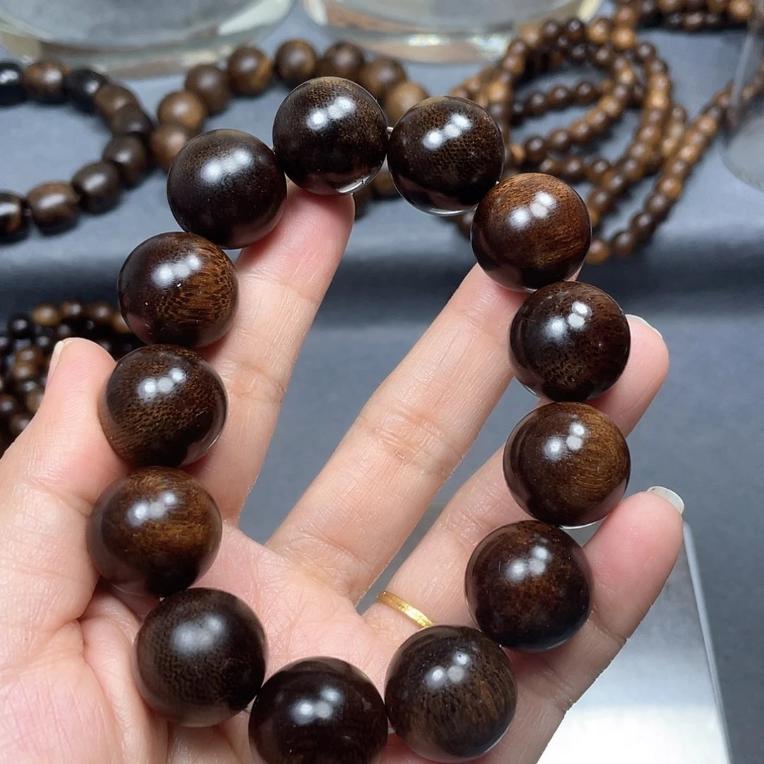 沉香手串?****?白棋瘤疤1.8