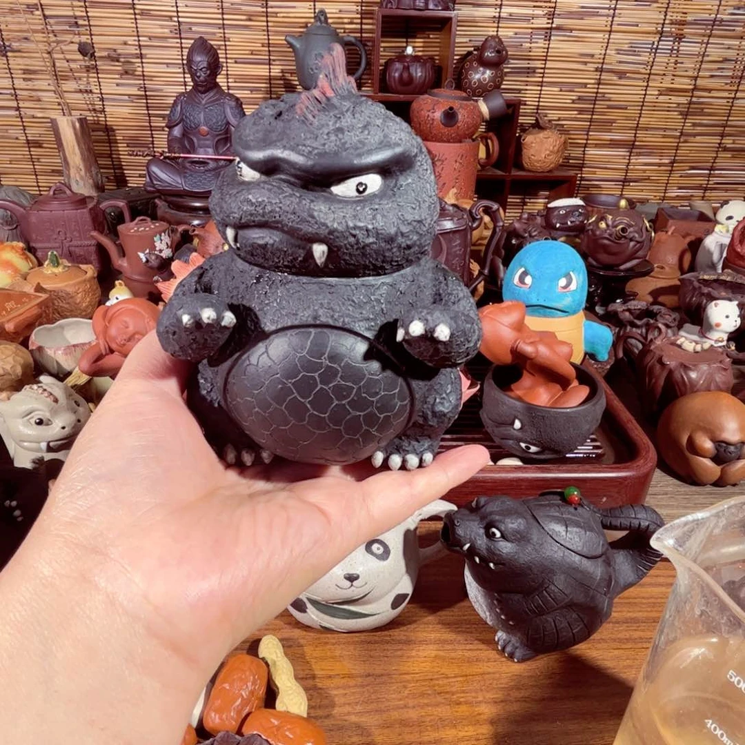 紫砂茶壶一****了纯手工制作过程非常