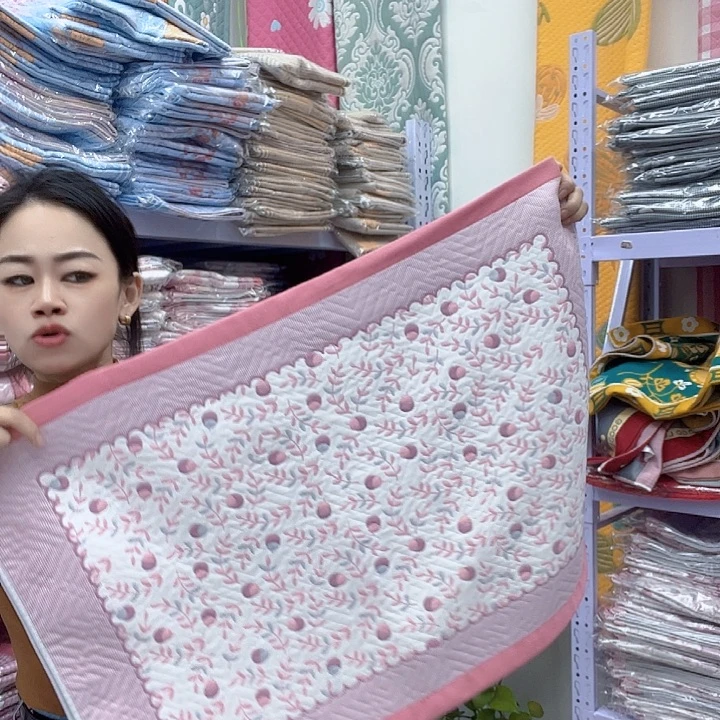 棉粉色小樱桃纯棉