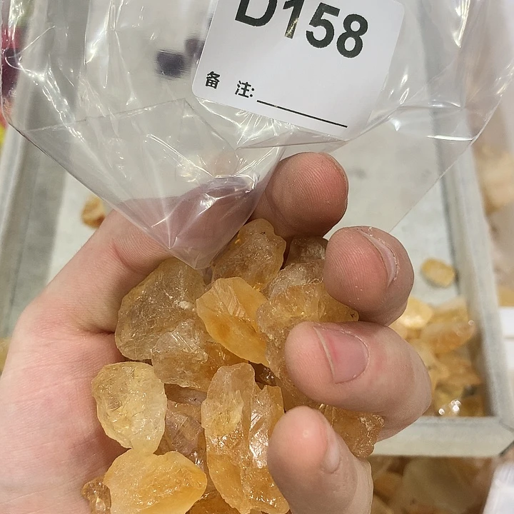 T***E水晶珠宝半成品未镶嵌天然水晶D158