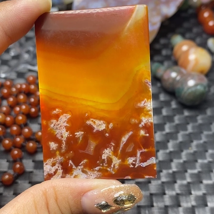 【闪购商品】玛瑙/玉髓颈饰未镶嵌高*欽